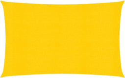 vidaXL - Zonnezeil - 160 - g/m² - 2x4 - m - HDPE - geel