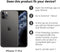 Accezz Liquid Silicone Backcover iPhone 11 Pro - Schokabsorberend - Zwart