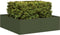 vidaXL - Plantenbak - 100x100x30 - cm - staal - olijfgroen