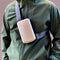 Ögon Designs Phone Bag Aluminium Telefoontas - Sling Bag - Zilver