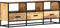 vidaXL - Tv-meubel - 120x30x45 - cm - massief - mangohout