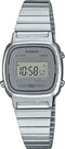 Casio LA670WEA-7EF - Dameshorloge 25 mm - Digitaal - Zilverkleurig