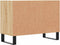 vidaXL - Tv-meubel - 69,5x30x50 - cm - bewerkt - hout - sonoma - eikenkleurig