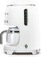 Smeg DCF01WHEU - Filter-koffiemachine - 10 kopjes - Wit