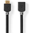 Nedis CVBW35090AT10 - HDMI Kabel - 100 cm - Grijs