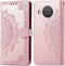 iMoshion Hoesje Geschikt voor Nokia X20 / X10 Hoesje Met Pasjeshouder - iMoshion Mandala Bookcase - Rosé Goud