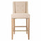 Kruk Alexandra House Living Grijs Rubberwood 58 x 104 x 48 cm