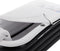 Juskys Opblaasbaar Ligbad M - PVC - 300 L - Zwart/Wit