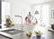 GROHE Red 3IN1 kokendwaterkraan - L uitloop - 7L boiler - chroom