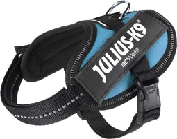Julius-K9 IDC® Powertuig - Optimale controle en comfort - 2XS Baby2 azuurblauw