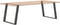 vidaXL - Eettafelpoten - 2 - st - U-vormig - 90x(72-73) - cm - staal - antraciet