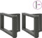 vidaXL - Salontafelpoten - 2 - st - T-vormig - 50x25x(30-31) - cm - staal - antraciet