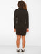Noisy May NMJOY L/S DRESS SU033BL - Denim jurk - Knoopsluiting - Zwart - M