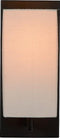 Atmooz - Wandlamp Tommaso - Industrieel - Woonkamer / Slaapkamer - Zwart en witte kap - Hoogte 35cm - Metaal