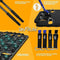 DH FitLife Complete Home Workout Set - Opvouwbaar - Full Body - Zwart - 86x50x2,5 cm - 6,5 kg