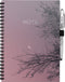 MOYU - Purple Paradise Notebook - Uitwisbaar Notitieboek A5 Hardcover