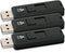 V7 VF24GAR-3PK-3E - USB 2.0 Flash Drive - 4GB - Zwart (3-pack)