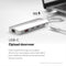 Linq 8in1 8K PRO USB-C Multiport Hub - 140W Oplaadpoort - HDMI 2.1 tot 8K - Off-white