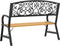 vidaXL - Tuinbank - 120 - cm - hout