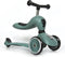 Scoot and Ride Highwaykick 1 - Step en loopfiets - Kantelbeveiliging - Forest groen