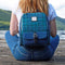 Rugzak Naver Blauw (Sea Blue) - 33x29x14 - Harris Tweed - Glen Appin of Scotland