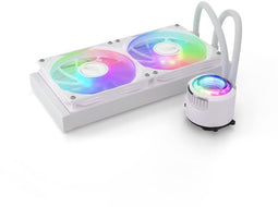 Valkyrie Jarn 280 RGB - All-in-One Processor - 280mm radiator 2x 140mm ventilatoren - Wit