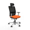 Piqueras y Crespo 1B086G2 - Bureaustoel - Verstelbare hoogte 50-62 cm - Oranje