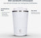 Castagnola Thermosbeker - Koffiebeker To Go - Dubbelwandig - 380 ML - RVS - Wit