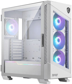 MSI MPG Velox 100R - Tower Behuizing - ATX EATX µATX Mini-ITX - Wit