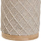 Glas Home ESPRIT Beige Hars Bamboe 7,5 x 7,5 x 10 cm