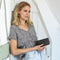 Selencia Galaxy S8 - Echt Lederen Bookcase - 3 Pashouders - Zwart