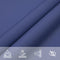 Schaduwdoek rechthoekig 3x6 m oxford stof blauw