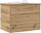 vidaXL - Opbergdoos - met - Deksel - Artisan - Eiken - 60x42x46 - cm - Gelaagd - Hout