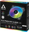 Arctic P14 PWM PST A-RGB 140mm - Ventilator 0dB - Zwart (1-pack)