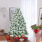 Coast Nepkerstboom - 135 cm - 400 Takken - Besneeuwd PVC/Metaal