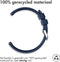 imoshion Siliconen bandje - Universeel 22 mm aansluiting - Donkerblauw