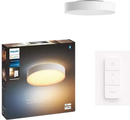 Philips Hue Enrave - Plafondlamp - 50.000 tinten warm tot koelwit licht - Wit (1x)