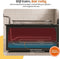 Goliving Frituurpan 3L - Friteuse - Glazen Kijkvenster - 2000W - RVS - Zwart