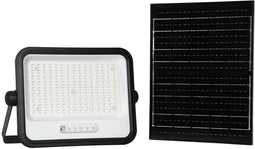 V-TAC VT-304W - Zonne-energie schijnwerper - 300W 2400 Lumen IP65 Waterdicht Zwart