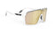 Rudy Project Spinshield Multilaser Gold White Mat - Bril