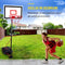 Dunlop Basketbalset Junior - Verstelbaar 165-205 cm - Standaard met bal en pomp