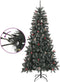 vidaXL - Kunstkerstboom - met - standaard - 240 - cm - PVC - groen