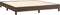 vidaXL - Bedframe - kunstleer - bruin - 180x200 - cm