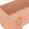 vidaXL - Plantenbak - 62x30x38 - cm - massief - douglashout