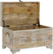 Koffer DKD Home Decor Natuurlijk Mangohout Hout MDF 78 x 43 x 45 cm