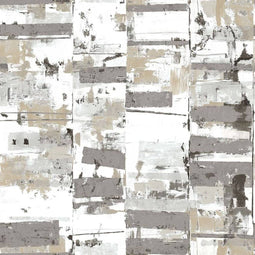 Noordwand Behang Friends & Coffee Industrial Weathered metallic beige