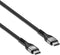 Manhattan 356367 - USB-C Laadkabel - 240W Power Delivery 3.1 - Zwart
