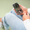 iMoshion Hoesje Geschikt voor Samsung Galaxy S20 Hoesje Siliconen - iMoshion Design hoesje - Groen / Roze / Dark Jungle