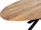 Livingfurn - Eetkamertafel Oslo - Acasia Hout - 180cm - Bruin
