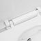 vidaXL - Hangend - toilet - randloos - met - verborgen - stortbak - keramiek - wit